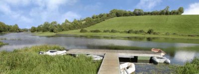 Erne River Lodges Outdoor - Pontoon bridge